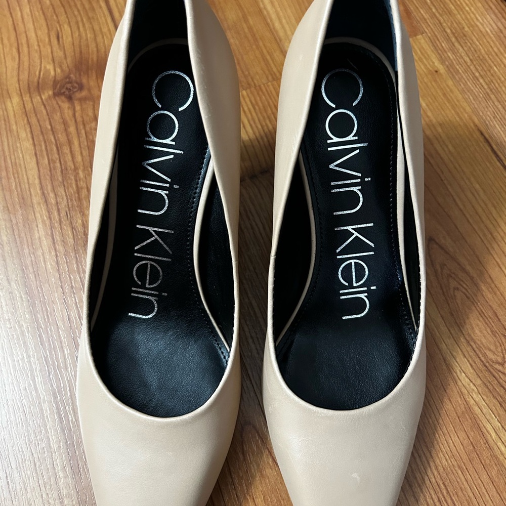Calvin Klein Beige Heels